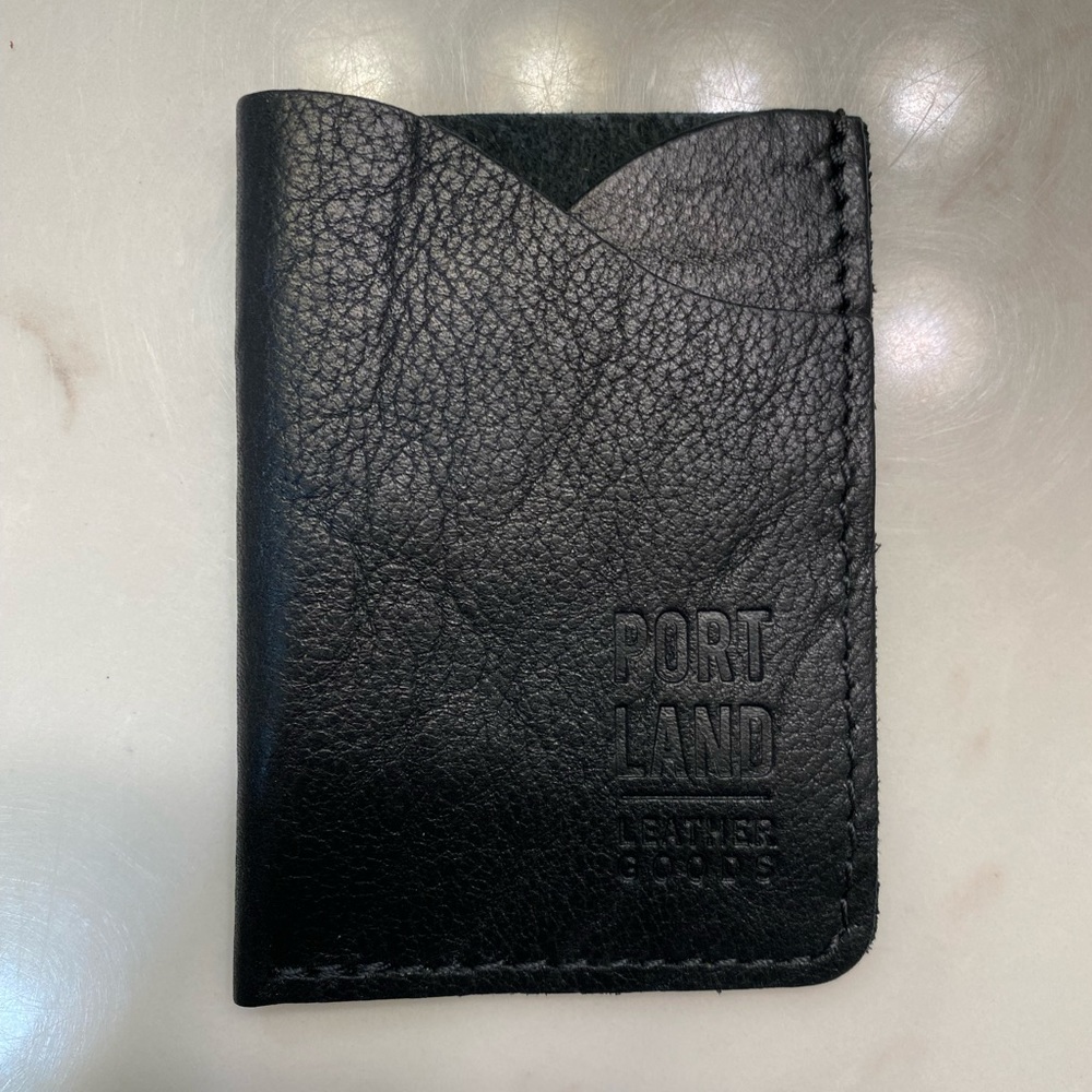 Portland Leather Goods Minimalist Wallet NWOT